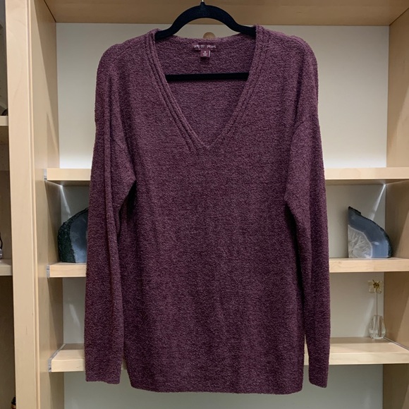 Barefoot Dreams Sweaters - Barefoot Dreams Plum Knit Top